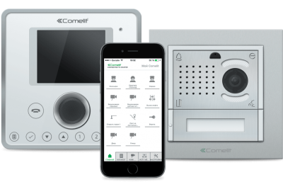 Comelit IP-видеодомофона iKall METAL 8512HIM